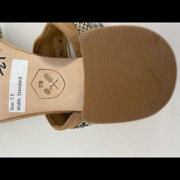 Poppy Barley Chunky Sandal Sz 7.5 - Picture 5 of 6